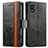 Leather Case Stands Flip Cover Holder S02D for Sharp Aquos wish3