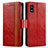 Leather Case Stands Flip Cover Holder S02D for Sharp Aquos wish3