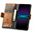 Leather Case Stands Flip Cover Holder S02D for Sony Xperia 1 IV