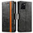 Leather Case Stands Flip Cover Holder S02D for Vivo Y01