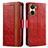 Leather Case Stands Flip Cover Holder S02D for Vivo Y02S