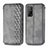 Leather Case Stands Flip Cover Holder S02D for Xiaomi Mi 10T 5G Gray