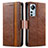 Leather Case Stands Flip Cover Holder S02D for Xiaomi Mi 12 Lite 5G