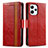 Leather Case Stands Flip Cover Holder S02D for Xiaomi Redmi 12 4G