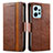 Leather Case Stands Flip Cover Holder S02D for Xiaomi Redmi Note 12 4G