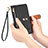 Leather Case Stands Flip Cover Holder S03D for Apple iPhone 13