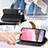 Leather Case Stands Flip Cover Holder S03D for Apple iPhone 13