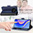 Leather Case Stands Flip Cover Holder S03D for Huawei Enjoy 50 Pro