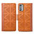 Leather Case Stands Flip Cover Holder S03D for Motorola Moto E32