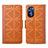 Leather Case Stands Flip Cover Holder S03D for Motorola Moto G Stylus (2022) 4G