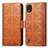 Leather Case Stands Flip Cover Holder S03D for Nokia C2 2nd Edition