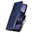 Leather Case Stands Flip Cover Holder S03D for Nokia C21 Plus