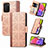 Leather Case Stands Flip Cover Holder S03D for Samsung Galaxy A03s