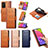 Leather Case Stands Flip Cover Holder S03D for Samsung Galaxy F02S SM-E025F