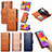 Leather Case Stands Flip Cover Holder S03D for Samsung Galaxy F13 4G