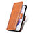 Leather Case Stands Flip Cover Holder S03D for Samsung Galaxy S21 FE 5G