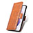 Leather Case Stands Flip Cover Holder S03D for Samsung Galaxy S22 Plus 5G