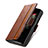 Leather Case Stands Flip Cover Holder S03D for Samsung Galaxy Z Fold3 5G