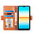 Leather Case Stands Flip Cover Holder S03D for Sony Xperia Ace III SOG08