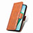 Leather Case Stands Flip Cover Holder S03D for Vivo iQOO Z6x