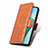 Leather Case Stands Flip Cover Holder S03D for Vivo T2x 5G