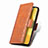 Leather Case Stands Flip Cover Holder S03D for Vivo Y02S