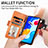 Leather Case Stands Flip Cover Holder S03D for Xiaomi Redmi Note 11S 4G