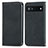 Leather Case Stands Flip Cover Holder S04D for Google Pixel 6a 5G