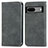 Leather Case Stands Flip Cover Holder S04D for Google Pixel 7a 5G