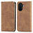 Leather Case Stands Flip Cover Holder S04D for Huawei Enjoy 50