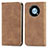 Leather Case Stands Flip Cover Holder S04D for Huawei Enjoy 50 Pro