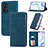 Leather Case Stands Flip Cover Holder S04D for Huawei Honor 50 Pro 5G