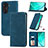 Leather Case Stands Flip Cover Holder S04D for Huawei Honor 60 Pro 5G