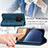 Leather Case Stands Flip Cover Holder S04D for Huawei Honor Magic3 5G