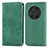 Leather Case Stands Flip Cover Holder S04D for Huawei Honor Magic3 5G Green