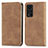 Leather Case Stands Flip Cover Holder S04D for Huawei Honor V40 5G