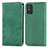 Leather Case Stands Flip Cover Holder S04D for Huawei Honor X10 Max 5G Green