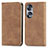 Leather Case Stands Flip Cover Holder S04D for Huawei Honor X7b