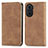 Leather Case Stands Flip Cover Holder S04D for Huawei Nova 10