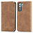 Leather Case Stands Flip Cover Holder S04D for Huawei P40 Lite 5G