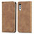 Leather Case Stands Flip Cover Holder S04D for LG Velvet 2 Pro