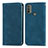 Leather Case Stands Flip Cover Holder S04D for Motorola Moto E30