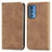 Leather Case Stands Flip Cover Holder S04D for Motorola Moto Edge S Pro 5G