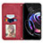 Leather Case Stands Flip Cover Holder S04D for Motorola Moto Edge S Pro 5G