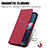 Leather Case Stands Flip Cover Holder S04D for Motorola Moto Edge X30 5G