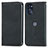 Leather Case Stands Flip Cover Holder S04D for Motorola Moto G 5G (2022)