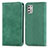 Leather Case Stands Flip Cover Holder S04D for Motorola Moto G Stylus (2021)