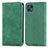 Leather Case Stands Flip Cover Holder S04D for Motorola Moto G50 5G Green