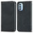 Leather Case Stands Flip Cover Holder S04D for Motorola Moto G51 5G