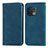 Leather Case Stands Flip Cover Holder S04D for OnePlus 10 Pro 5G Blue